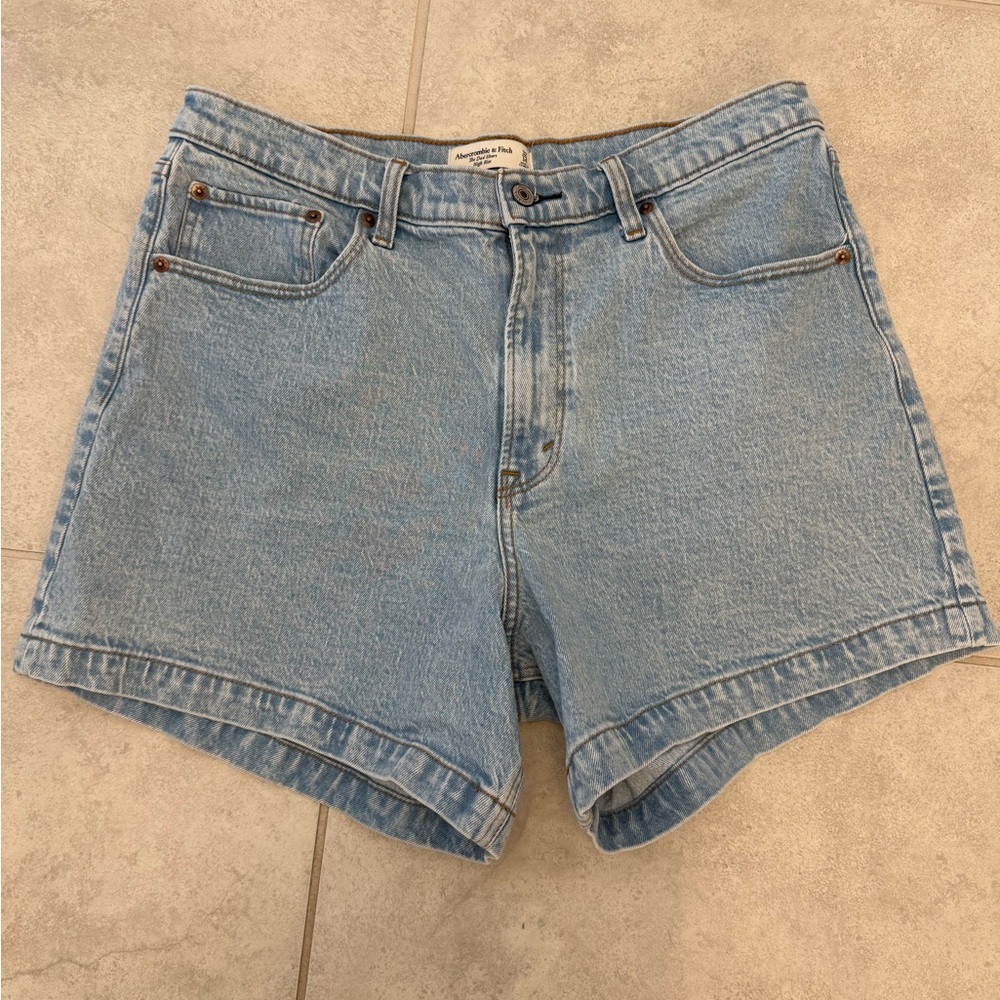 Abercrombie High Rise Dad Shorts